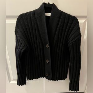 Everlane wool-cashmere V-neck cardigan